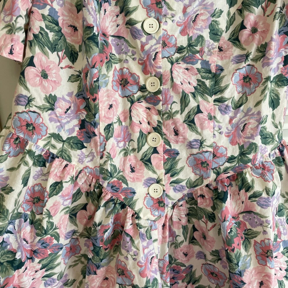 Vintage Floral Dress - Picture 5 of 9
